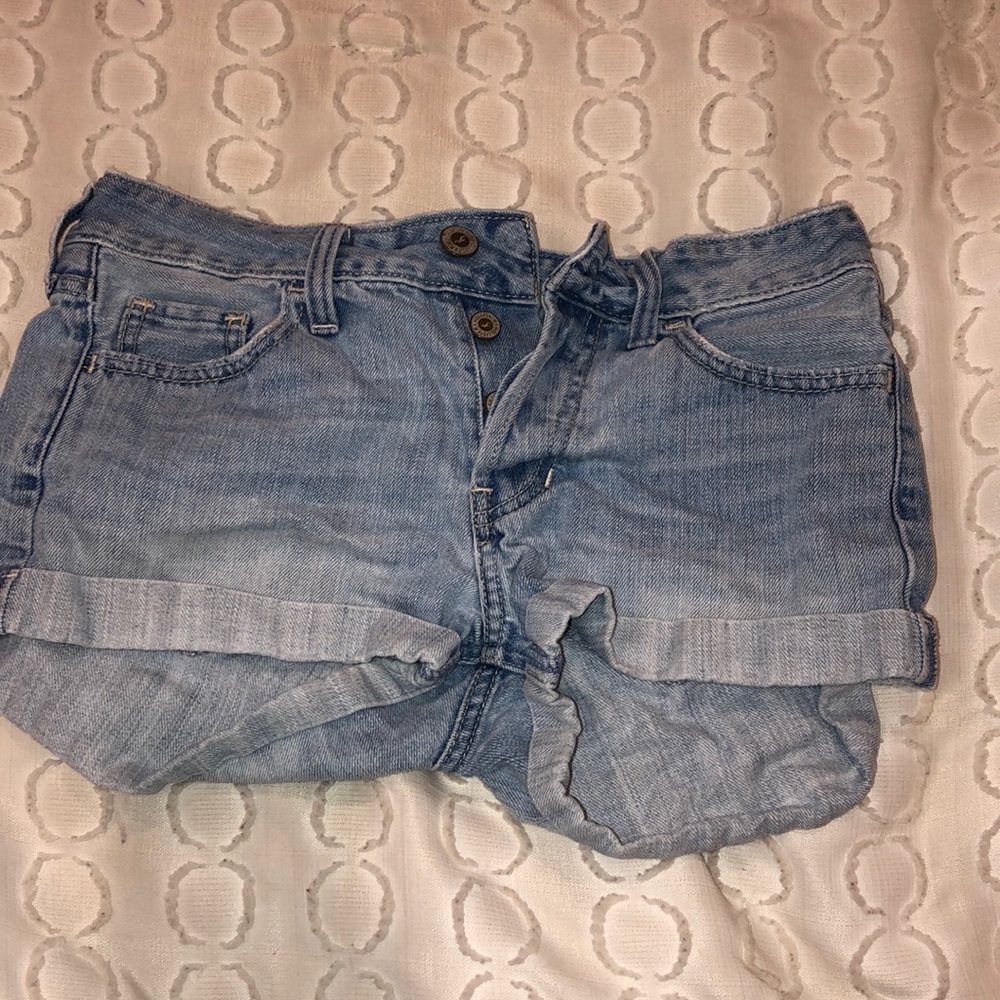Denim shorts